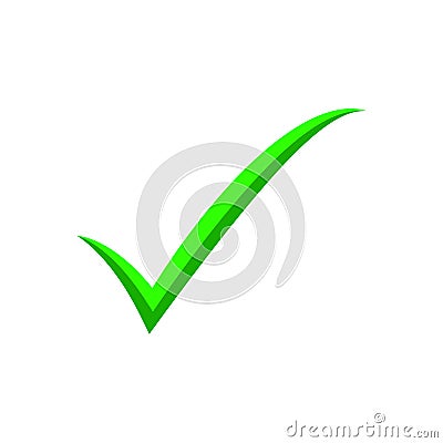Check icon vector. check mark icon. check list button icon Stock Photo