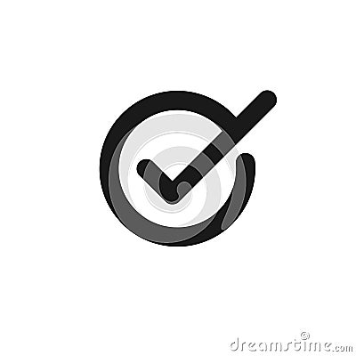 Check Icon Vector. Check mark icon Vector Illustration