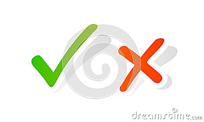 Check mark Vector Illustration