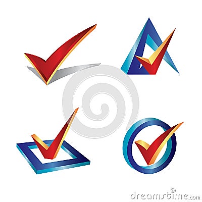 Check symbol Vector Illustration