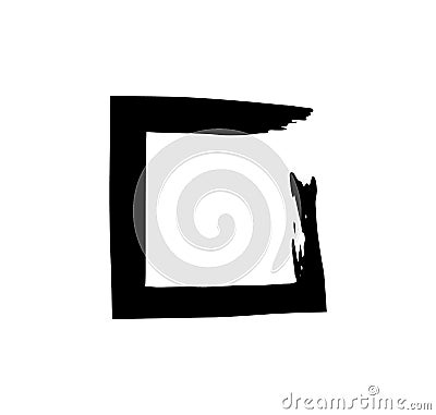 Checkbox. Check signs V X. Chalk and brush checkmarks set. Vector set Vector Illustration