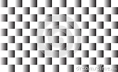 Checker chess gray gradient squares grid Vector Illustration