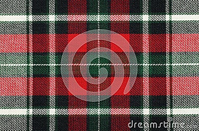 Checkered fabric texture Stock Photo