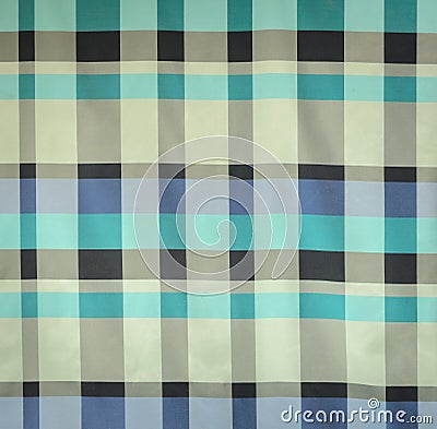 Checkered fabric texture Stock Photo