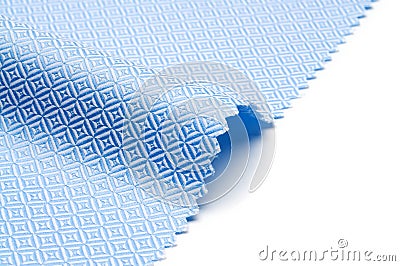 Checkered fabric texture Stock Photo