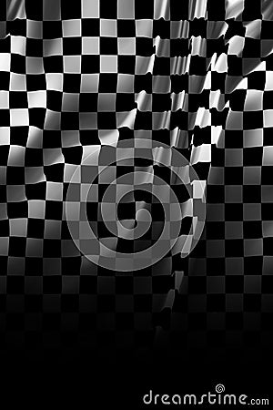 Checkered flag Stock Photo