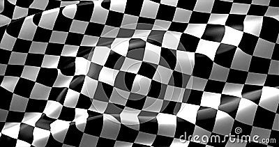 Checkered flag, end race background Stock Photo