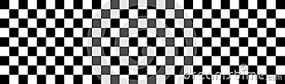 Checkered flag. Race background. Racing flag. Race. Banner seamless chessboard. Checker background - vector Vector Illustration