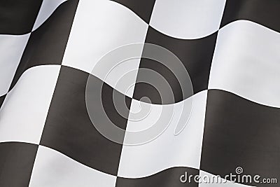 Checkered Flag Stock Photo