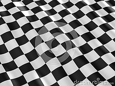 Checkered flag texture. Stock Photo