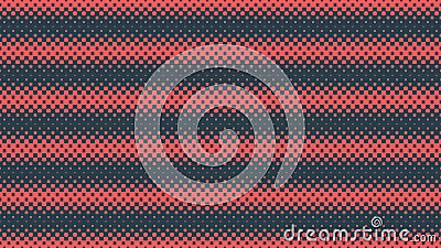 Checkers Halftone Pattern Vector Horizontal Lines Modern Red Abstract Background Vector Illustration