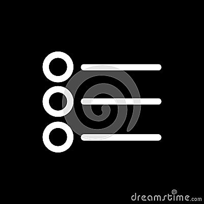 Checklist icon from Business Set. Vector style Vector Illustration