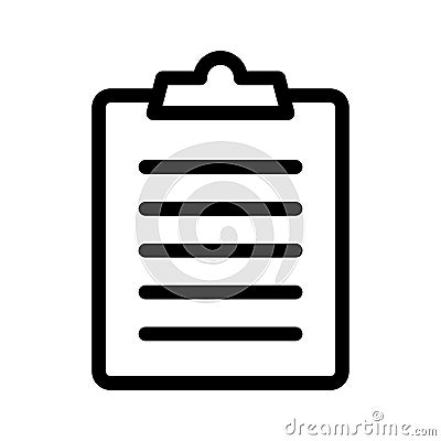 Checklist icon Vector Illustration