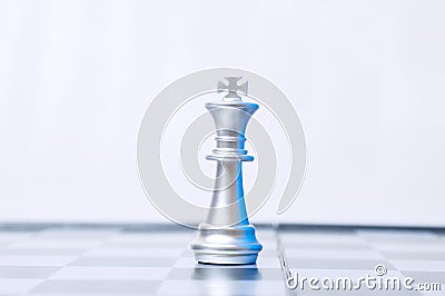 Checkmate business or political concept Stock Photo