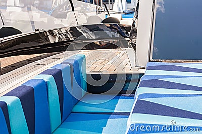 Checkmate. Wally yachts, Monaco yacht show 2018. Monte-Carlo, France. Luxury boats, sailing life. Editorial Stock Photo