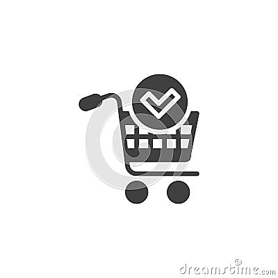 Checkout counters and registers vector icon Cartoon Illustration