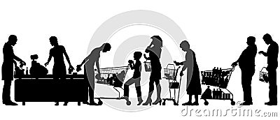 Checkout till Vector Illustration