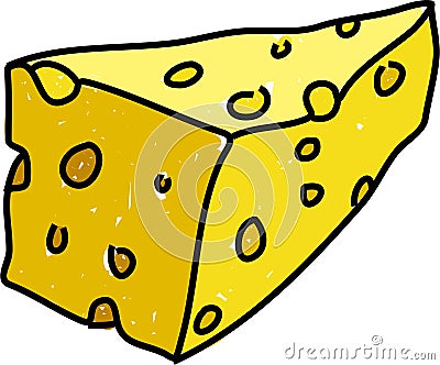 Cheddar cheese Stock Photo