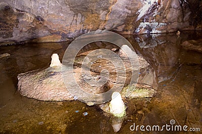 Cheddar Gorge Caves Stock Photo