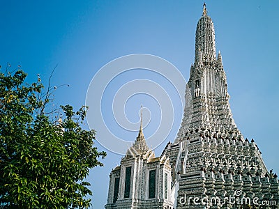 Chedi of Wat Arun, Bangkok Editorial Stock Photo
