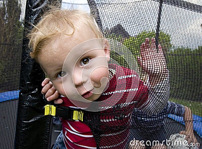 Cheeky boy Stock Photo