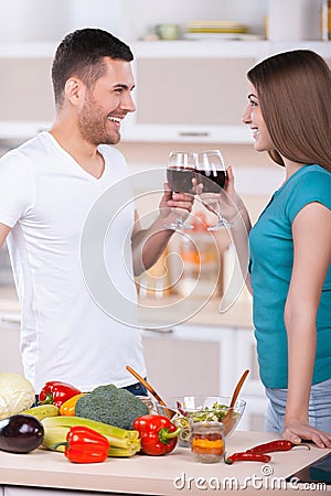 Cheers! Stock Photo