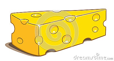 Cheese Vector Illustration