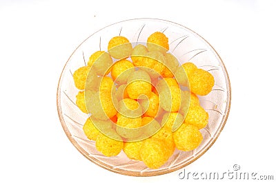 Cheese balls Stock Photo