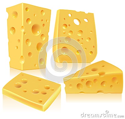 Cheese Vector Illustration