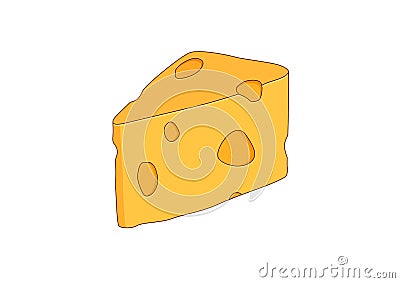 Cheese Vector Illustration