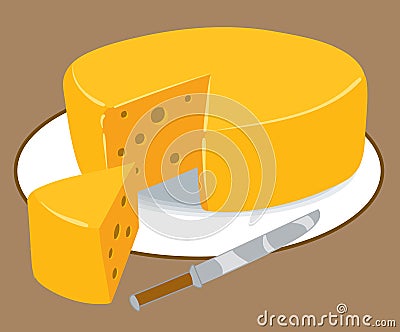 Cheese Vector Illustration