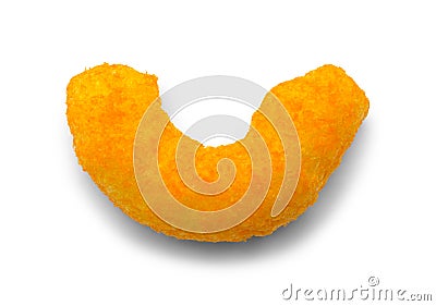Cheese Puff Curl Stock Photo