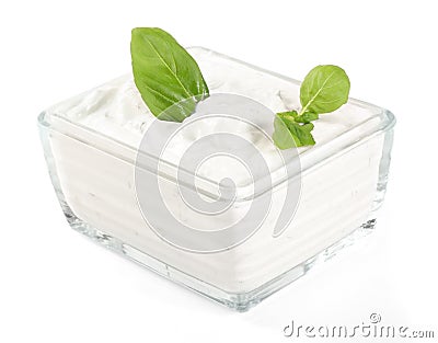 Cheese salad traditional Greek dip Stock Photo