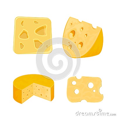 Cheese Vector Illustration