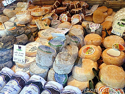 Cheese shop Editorial Stock Photo