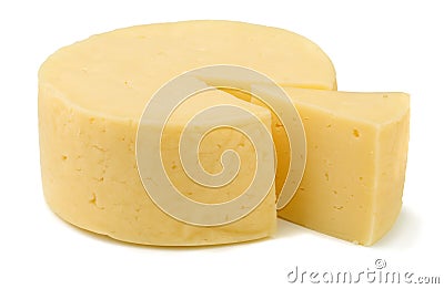 Cheese wheel Stock Photo