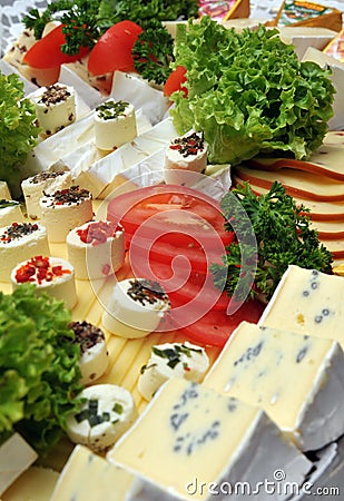 Cheeseboard Stock Photo