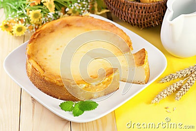 Cheesecake Stock Photo