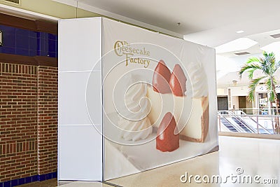 Cheesecake Factory Editorial Stock Photo