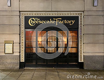 Cheesecake Factory Editorial Stock Photo