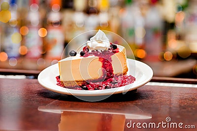 Cheesecake Stock Photo