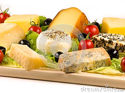 Cheeses Stock Photo