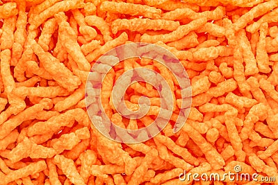 Cheetos Crunchy Cheese Puff Snacks Stock Photo