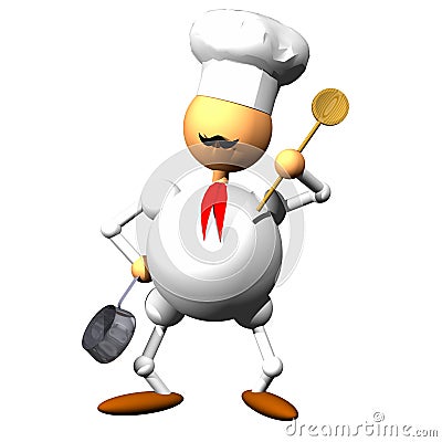 Chef clipart Stock Photo