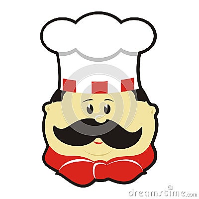 Chef cook Vector Illustration