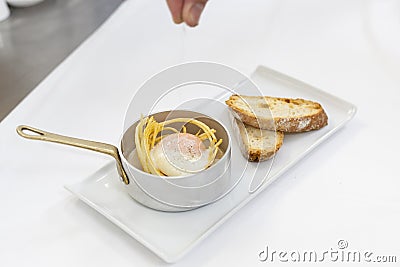 Gourmet food and haute cuisine concept. Stock Photo