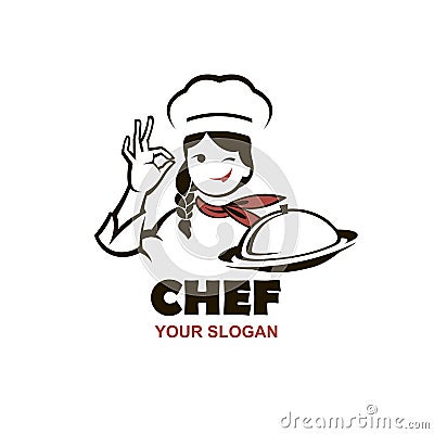 Chef woman design Vector Illustration