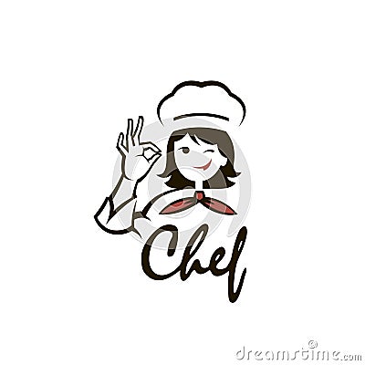 Chef woman design Vector Illustration