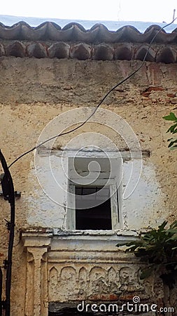 CHEFCHAUEN- window-Morocco Stock Photo