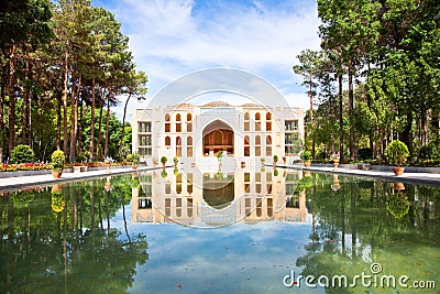 Chehel Sotoun (Sotoon) Palacein Esfahan , Iran Stock Photo